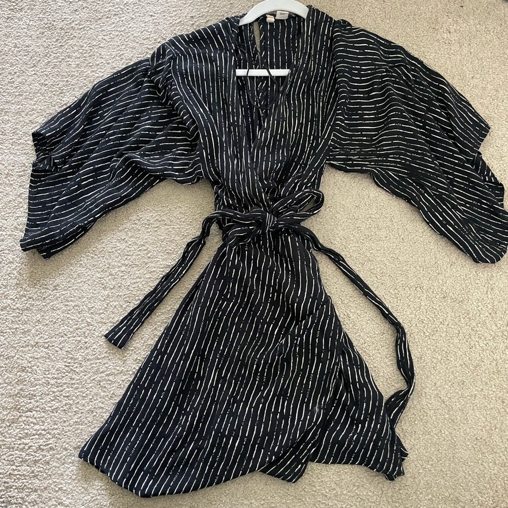 Billabong Black Wrap Dress